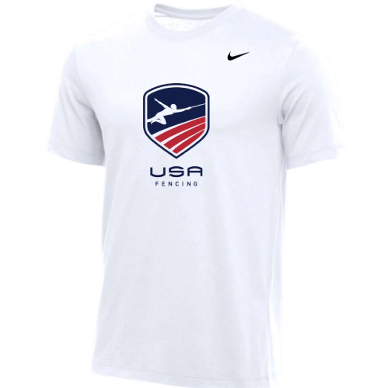Nike Men's USA Fencing Tee - White 1 Nike Men's USA Fencing Tee - White
