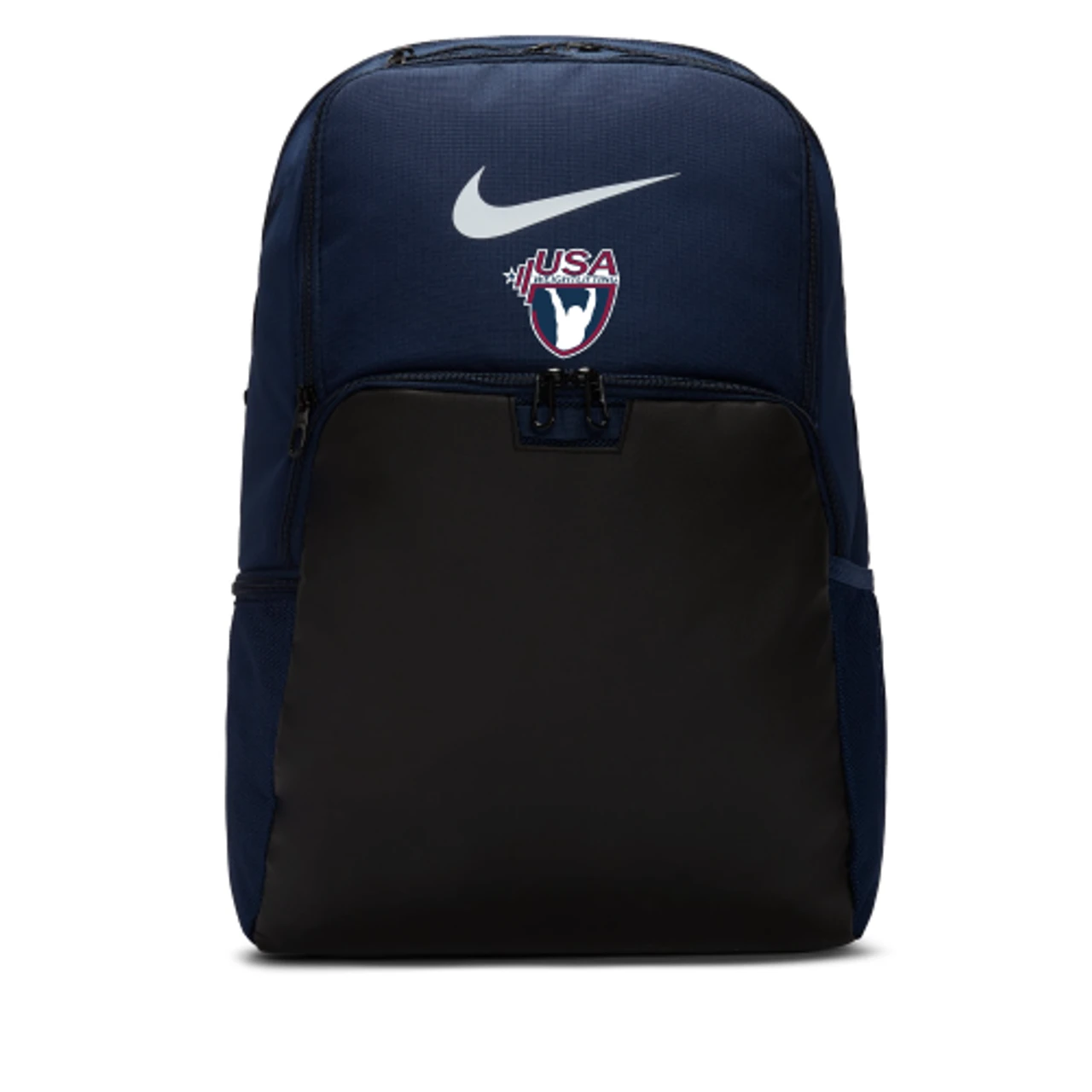 Nike USA Weightlifting Brasilia Training Backpack - Navy/Black 1 Nike USA Weightlifting Brasilia Training Backpack - Navy/Black