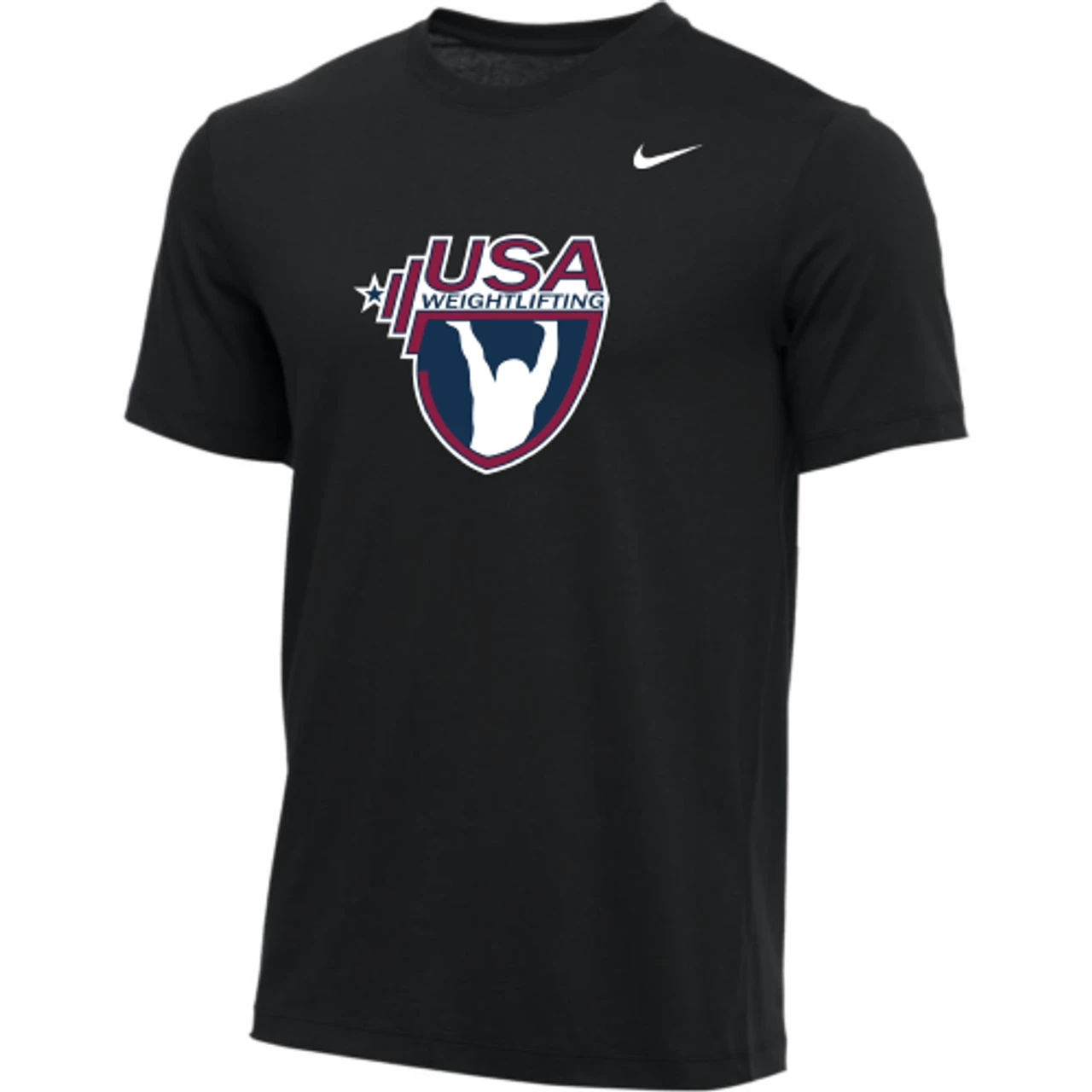 Nike Women's USA Weightlifting Tee - Black 1 Nike Women's USA Weightlifting Tee - Black