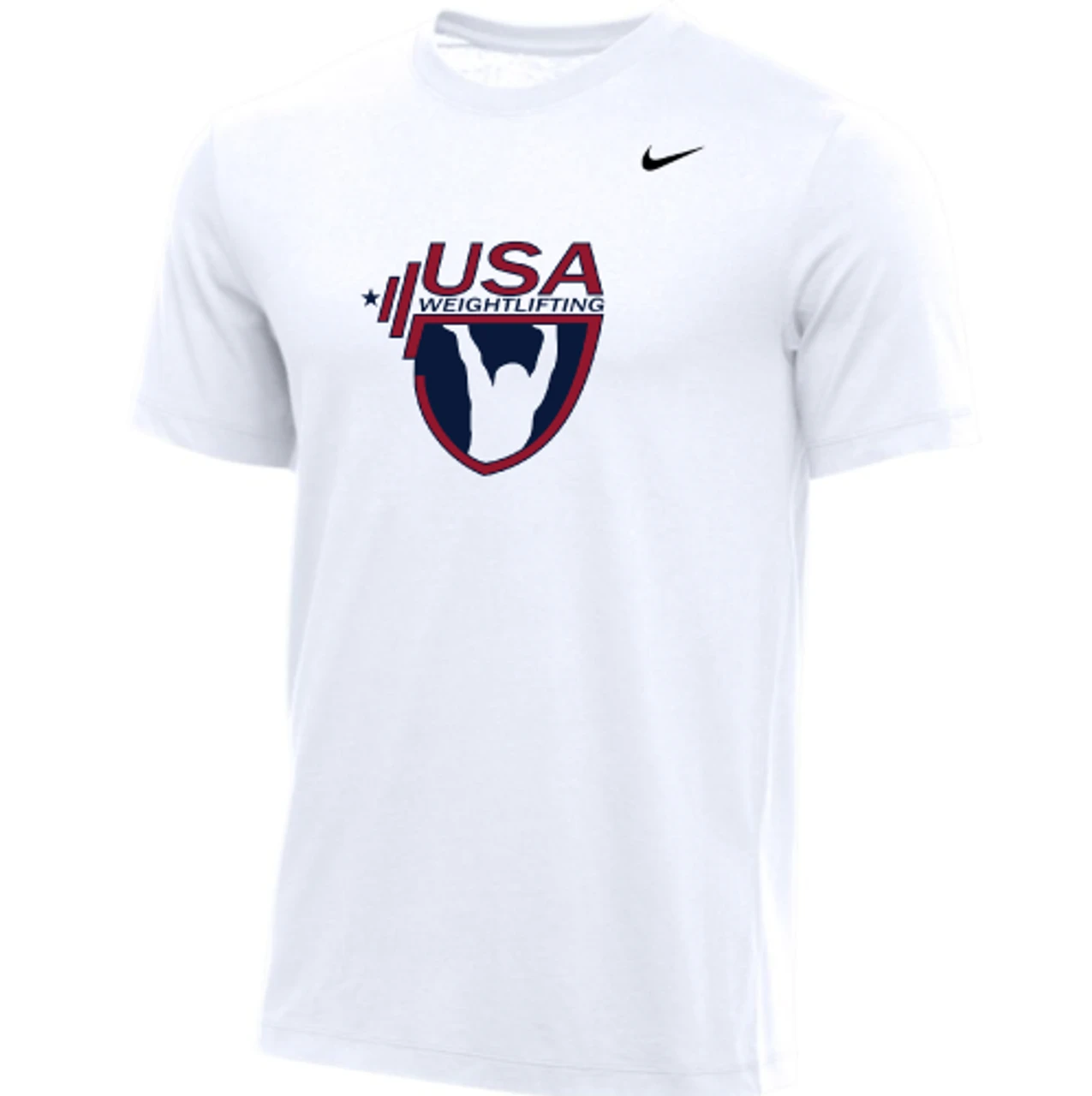 Nike Youth USA Weightlifting Tee - White 1 Nike Youth USA Weightlifting Tee - White