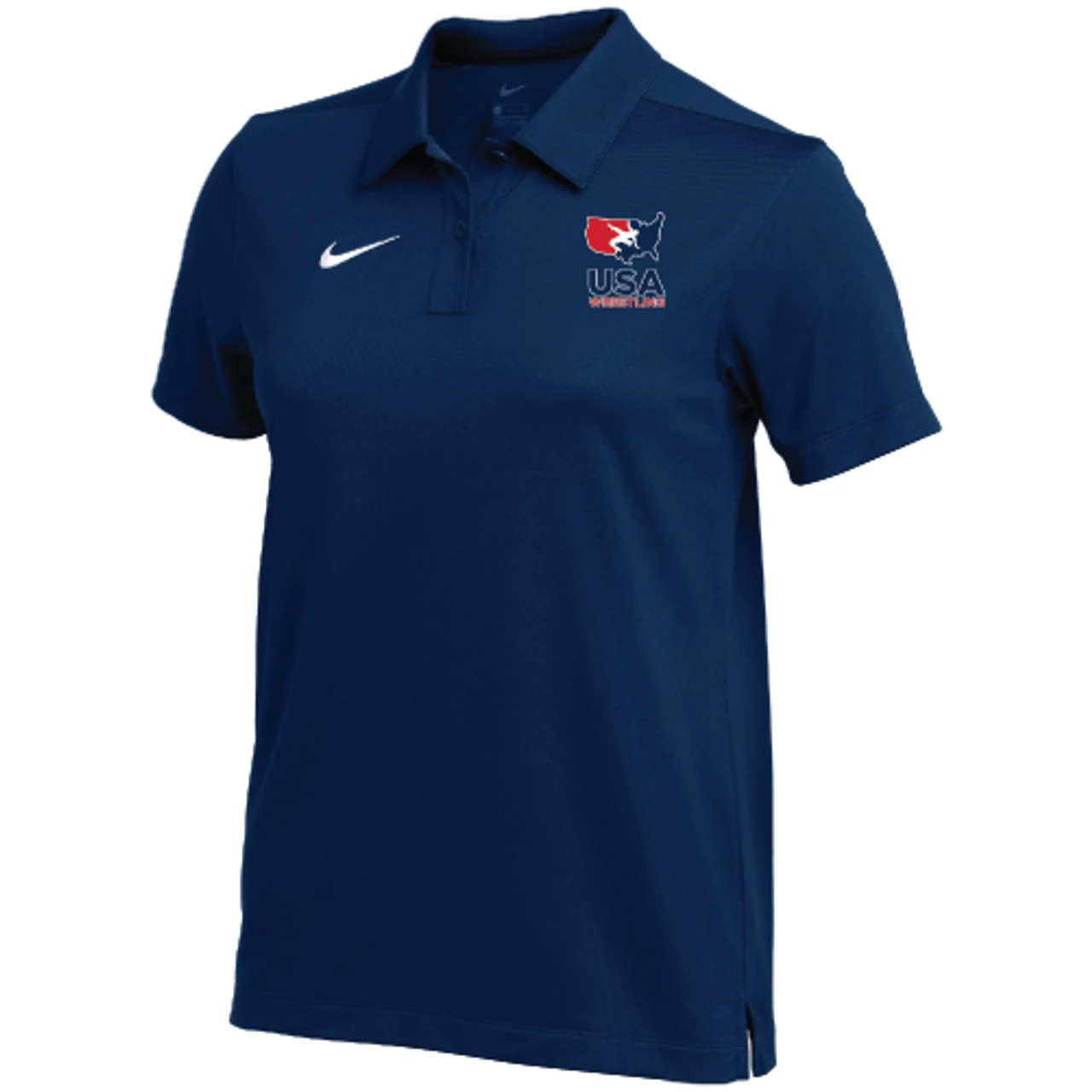 Nike Women's USA Wrestling Polo - Navy 1 Nike Women's USA Wrestling Polo - Navy
