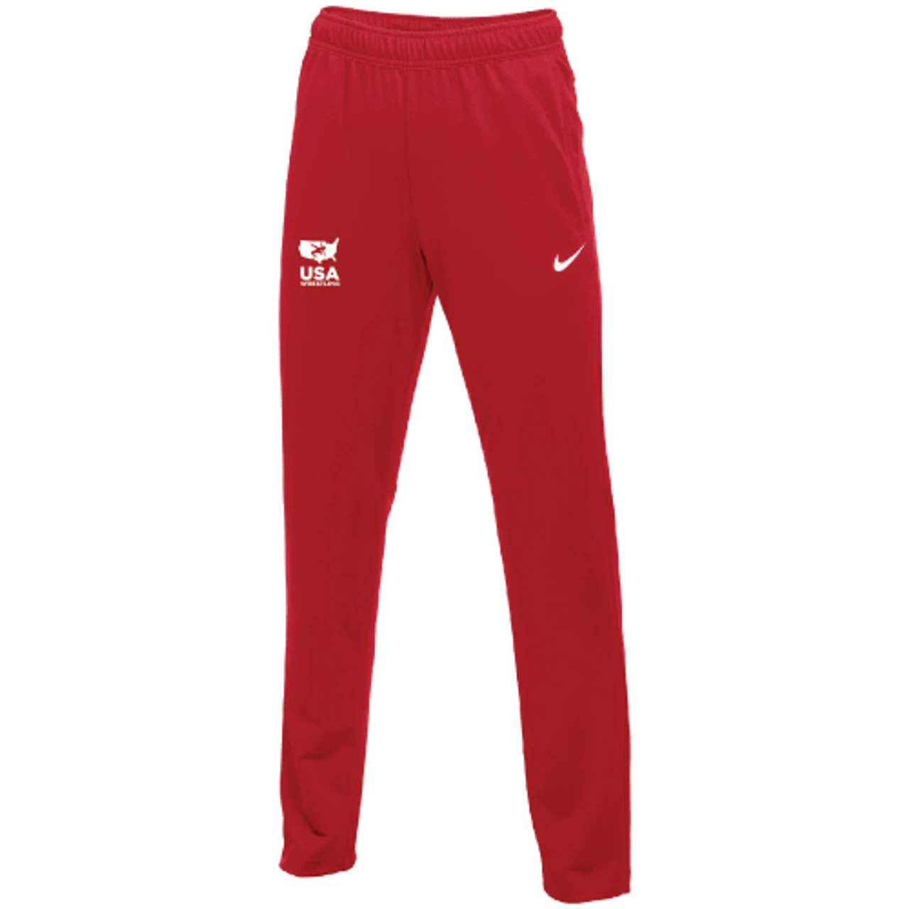 Nike Women's USA Wrestling Epic Pant - Scarlet/White 1 Nike Women's USA Wrestling Epic Pant - Scarlet/White
