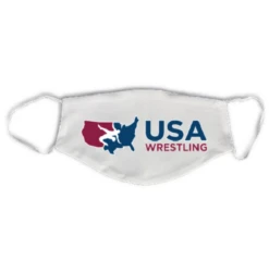 USA Wrestling Non-Medical Face Covering - White