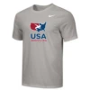 Nike Men's USA Wrestling Tee - Grey