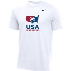 Nike Men's USA Wrestling Tee - White