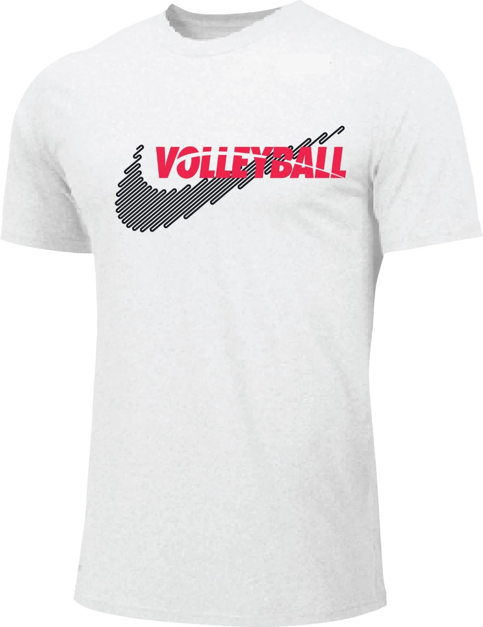 Nike Women's Volleyball Rawdacious Tee - White 1 Nike Women's Volleyball Rawdacious Tee - White