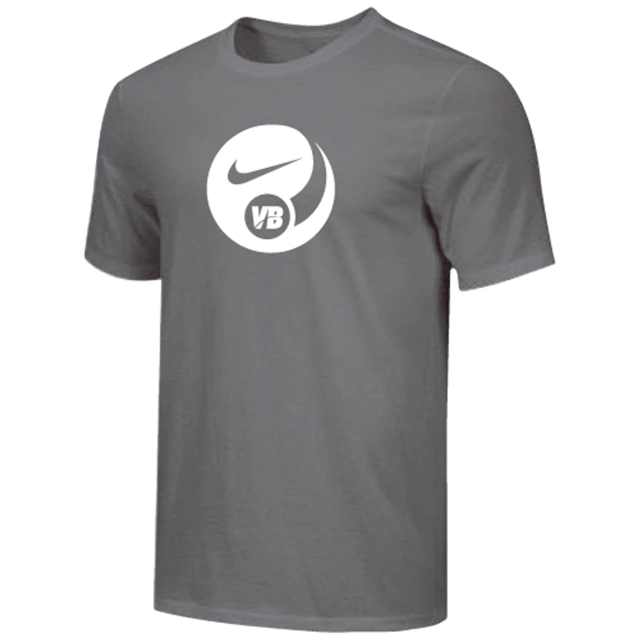Nike Men's Retro Volleyball Tee - Grey 1 Nike Men's Retro Volleyball Tee - Grey