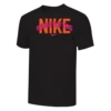 Nike Men's Weightlifting Arch Tee - Black/Pink/Orange