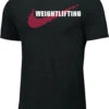 Nike Men's Weightlifting Rawdacious Tee - Black/White