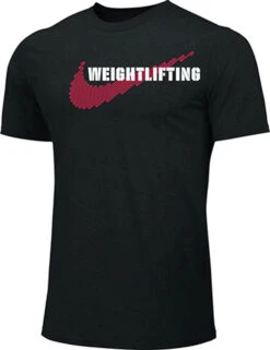 Nike Men's Weightlifting Rawdacious Tee - Black/White