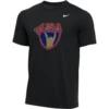 Nike Men's USA Weightlifting Tee - Black/Gold