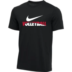 Nike Men's Volleyball Tee - Black/Red/White