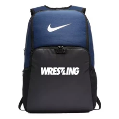 Nike Wrestling Brasilia Backpack - Midnight Navy/Black/White