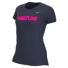 Nike Women's Wrestling Legend Tee - Navy