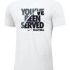Nike Men's Volleyball You've Been Served Tee - White/Grey/Black