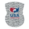 USA Wrestling Neck Gaiter - White/Digi Camo