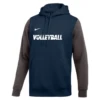 Nike Men's Club Volleyball Fleece Color Block Hoodie - Navy/Grey