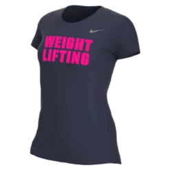 Nike Women's Weightlifting Legend Tee - Navy